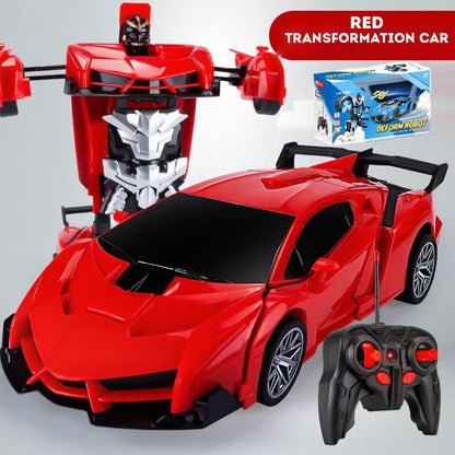 Cool Transformation remote control car with opening and closing is a great gift for children.