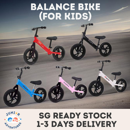 SG Local Delivery No Pedal Toddler Training Balance Bike Help Children Learn To Walk Quickly Adapt To Walking