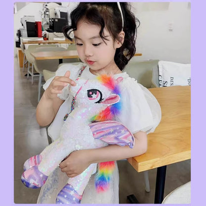 Cozy World Sequin Sling / Cross Body Unicorn Bag Children's Bag Girl's Crossbody Bag Doll Bag