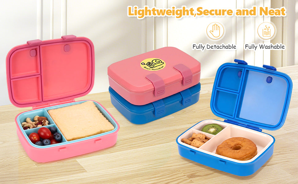 Kids Detachable Lunch  Box Lightweight Bento Box Picnic Box