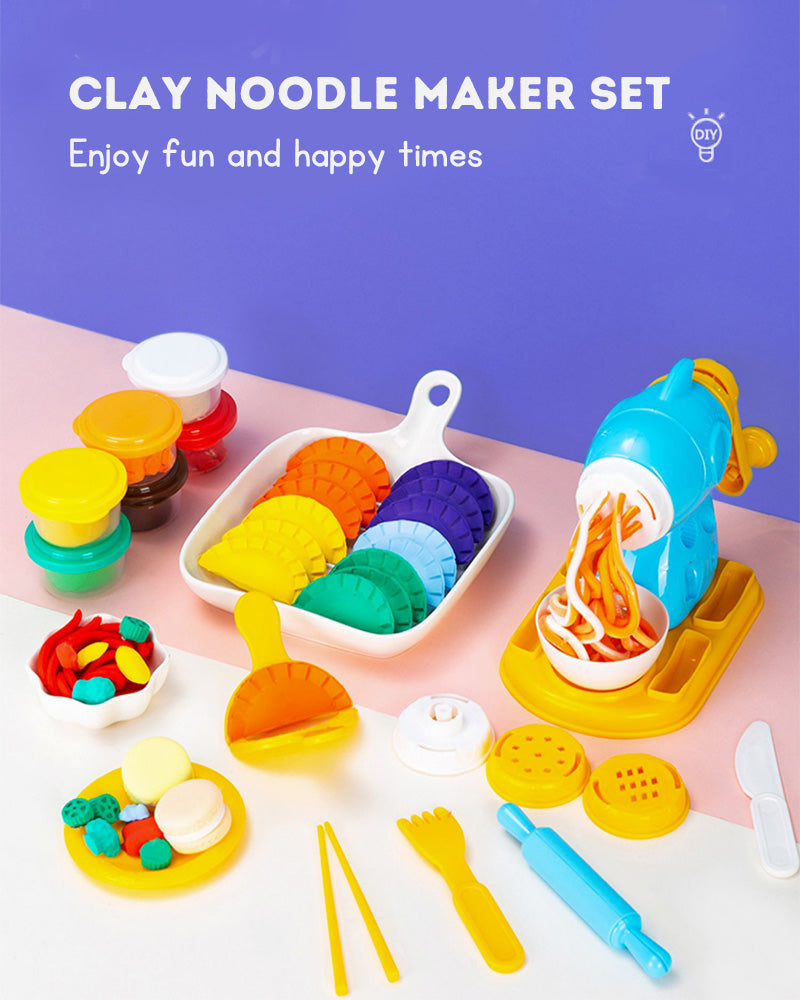 24-Color Non-Toxic Play dough Set for Kids, Ideal for Kindergarten and Elementary School Play