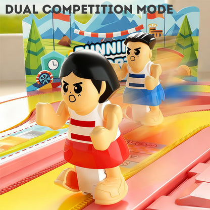 Wireless Somatosensory Competition Treadmill Toys Electric Double Toys Racing Track Toy Running Battle Game Toy