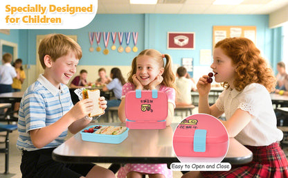Kids Detachable Lunch  Box Lightweight Bento Box Picnic Box