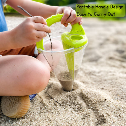 Kids Beach Sand Toy Set – 15/6-Piece Animal Molds, Shovel & Rake | Outdoor Play Snow & Sand Toys for Boys & Girls