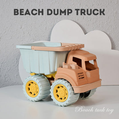 Sand Toys Beach Toys for Kids 20PCS Sand Toys Set Beach Trailer Toys Sand Dump Truck Beach Shovel and Rake