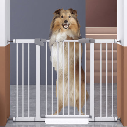 Safety Gate Baby Pet Safe Fence Protection Fencing Metal Staircase Security 75-300cm