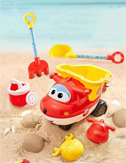 Beach Toys, Sand Toys for Kids Snow Toys 15 or 6 Piece Sand Toys Set for Kids with Animals Molds Beach Shovel Rake