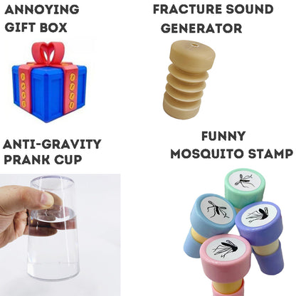 April Fool's Day Prank Toys Water Guns trick toy Fake Insect Practical Joke Electric Shock Pens Toy