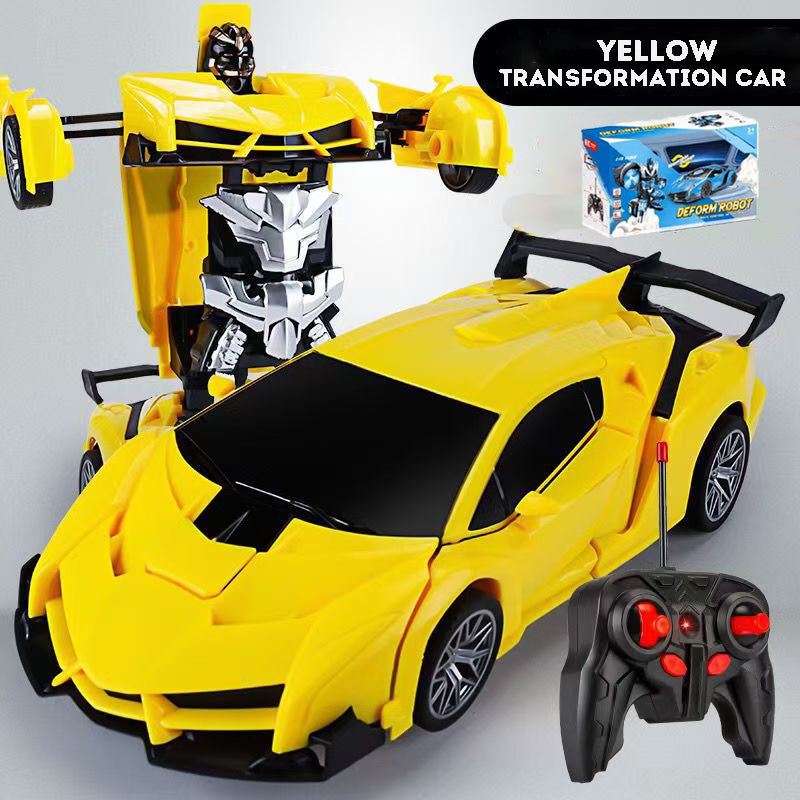 Cool Transformation remote control car with opening and closing is a great gift for children.