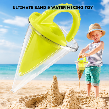 Kids Beach Sand Toy Set – 15/6-Piece Animal Molds, Shovel & Rake | Outdoor Play Snow & Sand Toys for Boys & Girls