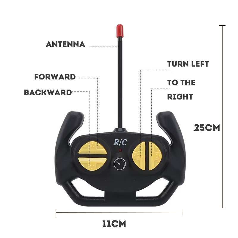 Rechargeable RC Car Stunt Toy for Kids 360° Rotation Flip and Roll Remote Control Car