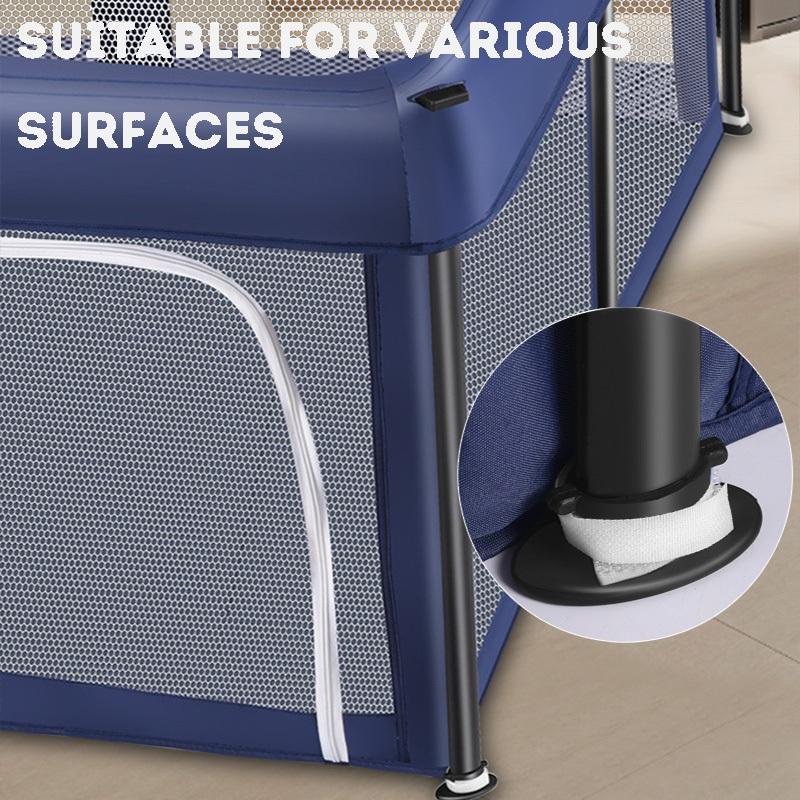 Baby Foldable No Assembly Playpen Travel Portable Fence Safe Play Yard Home Playground