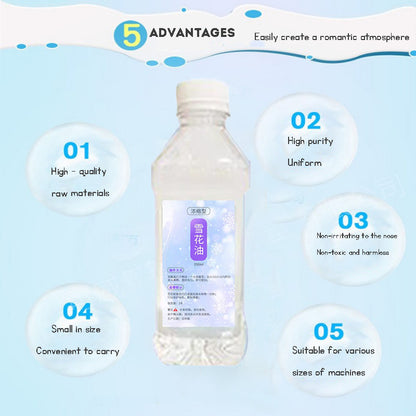 Special Snow Oil For Large-scale Stage Snow Machines Artificial Snow-making Stock Solution Snow Spray Machine Snow Oil