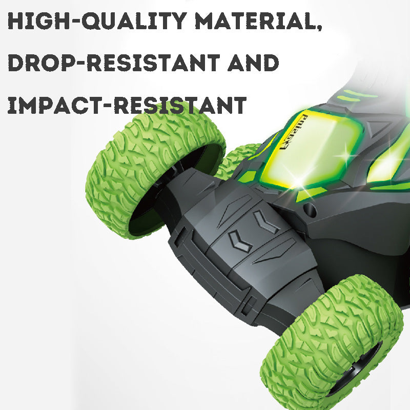 Rechargeable RC Car Stunt Toy for Kids 360° Rotation Flip and Roll Remote Control Car