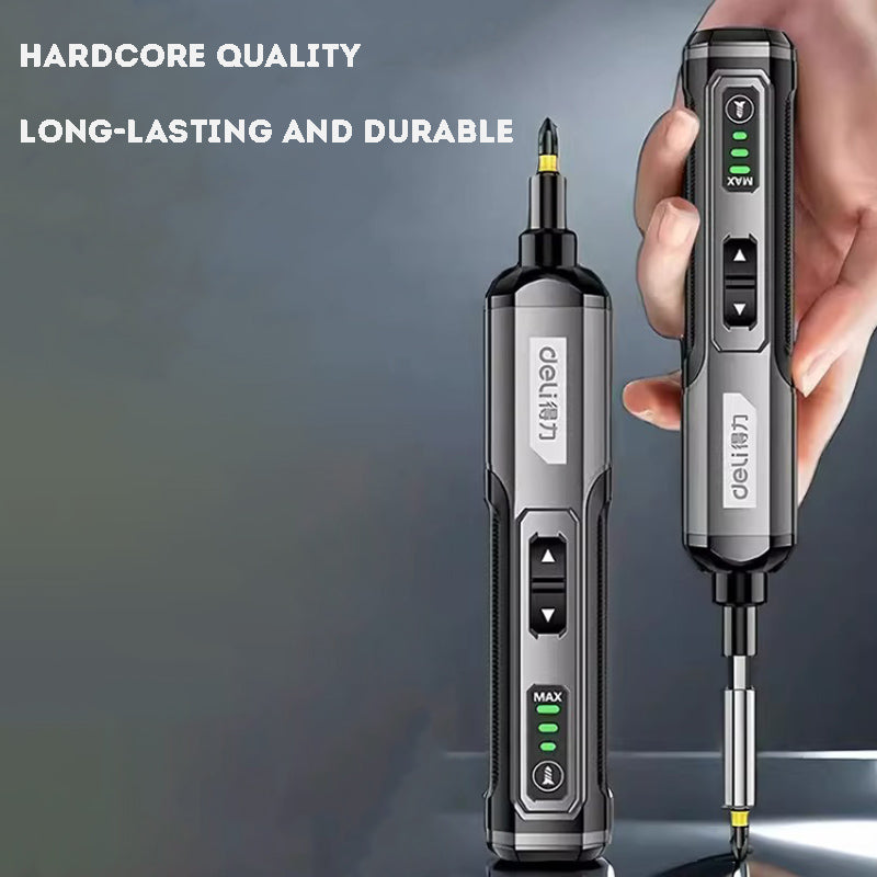 Mini Electric Screwdriver Tool USB Power Tool Cordless Drill Tool Bit Manual Repair Tool