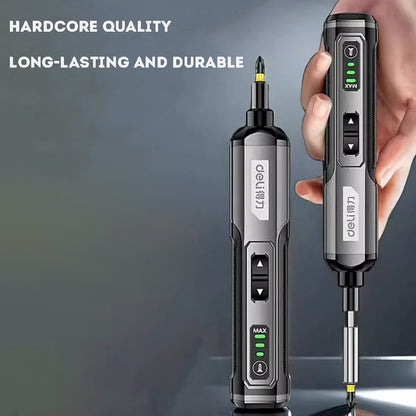 Mini Electric Screwdriver Tool USB Power Tool Cordless Drill Tool Bit Manual Repair Tool