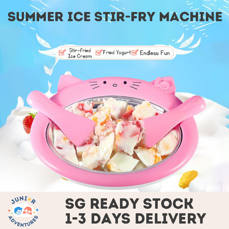 Children's Summer Ice Cream Maker Toy Mini Handmade DIY Fruit Ice Cream Maker Non-electric Children's Yogurt Maker