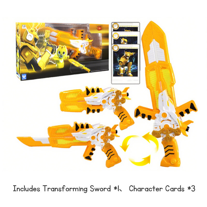 Transformation Sword Toys Sword-gun Toy MiniForce X Toy for Kids