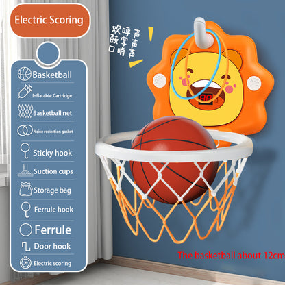 Audio Electronic Scoring Basketball Board Indoor Basketball Hoop for Kids Door Room Basketball Hoop Mini Hoop