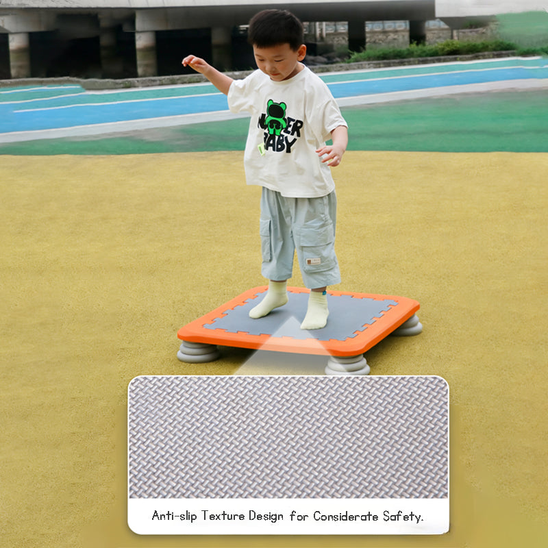Kid's Jumping Trampoline Vestibular Sensory Training Equipment Kindergarten Trampoline Kids Indoor Household Exercise Toys