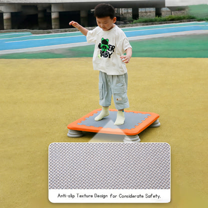 Kid's Jumping Trampoline Vestibular Sensory Training Equipment Kindergarten Trampoline Kids Indoor Household Exercise Toys