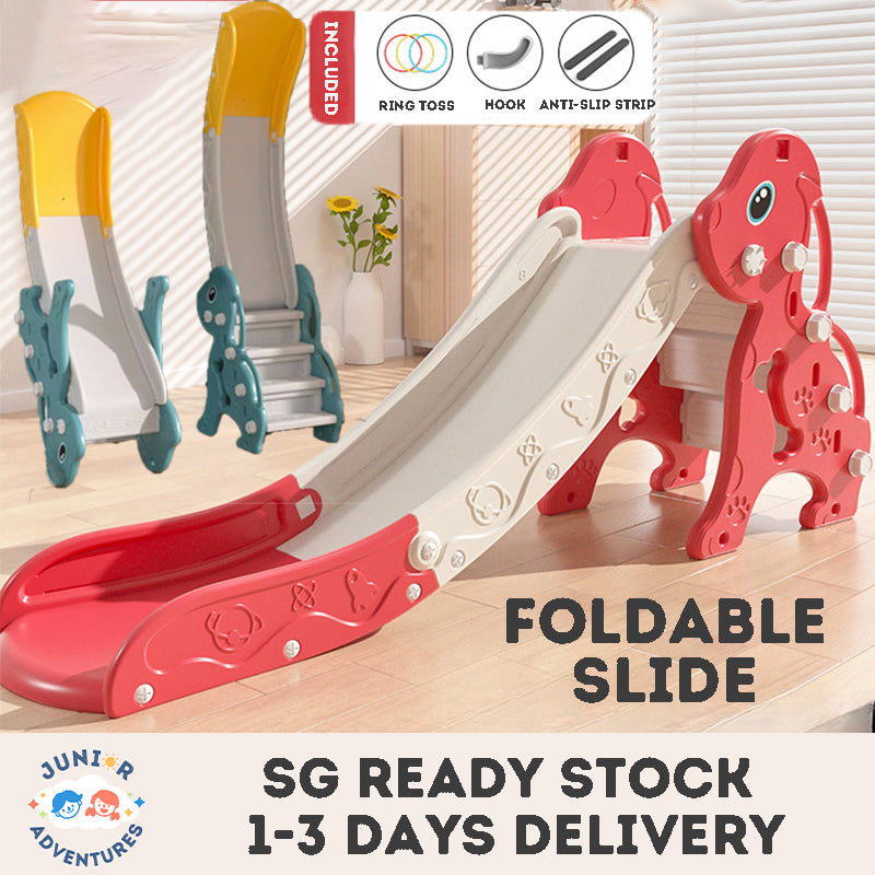 Kids Slide Foldable For Home Use Multifunctional Extended Extra-thick Indoor Playground Slide