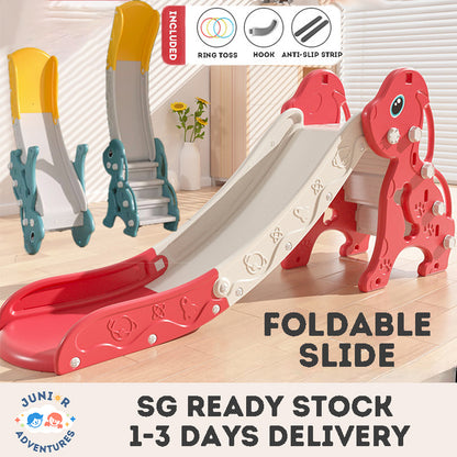 Kids Slide Foldable For Home Use Multifunctional Extended Extra-thick Indoor Playground Slide