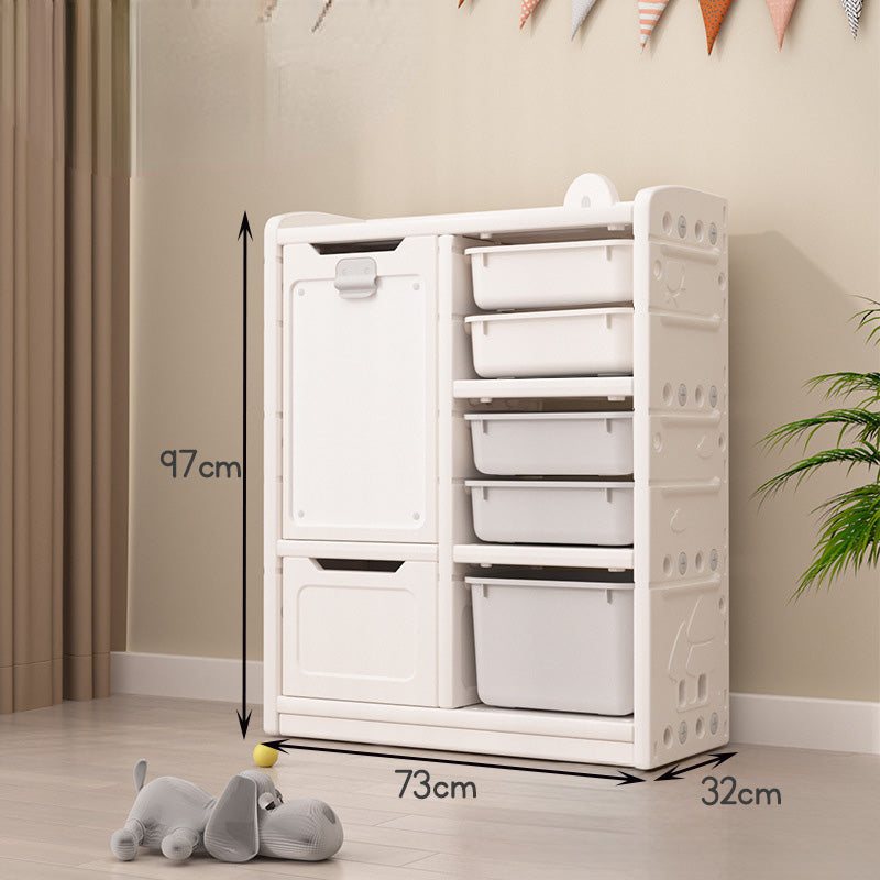 Toy Storage Toy Organizer Toy Storage Box Kids Book Shelf Children Book Shelf Kids Book Rack with White Board