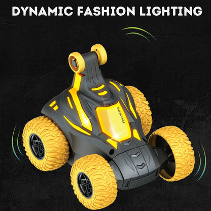 Rechargeable RC Car Stunt Toy for Kids 360° Rotation Flip and Roll Remote Control Car