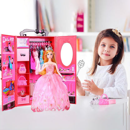Dolls for Girls Baby Doll Dress up Doll Pretend Play Toys DIY Wardrobe Super-sized Doll