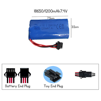 Batteries with connectors, each consisting of 1 AA battery,14500