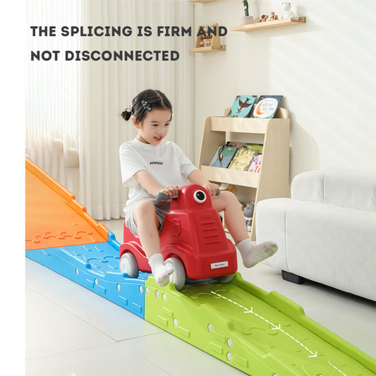 Sliding Track Toy Car for Children Three-Stage Sliding Car Baby Toy Multi functional Balance Car