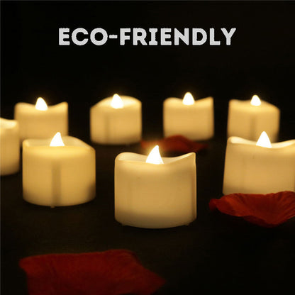 Smokeless LED Atmosphere Electronic Candle Lights for Halloween, Christmas, Proposing, Confessing, Wedding, and Other Festive Occasions