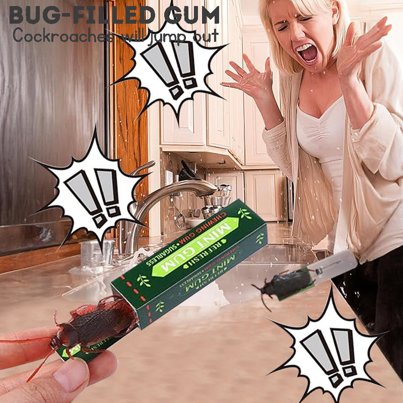 April Fool's Day Prank Toys Water Guns trick toy Fake Insect Practical Joke Electric Shock Pens Toy