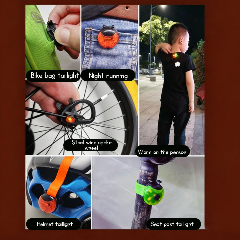 Smart Bicycle Light Front and Rear LED Bike Light  Scooter Headlight Taillight, Mountain Bike Light