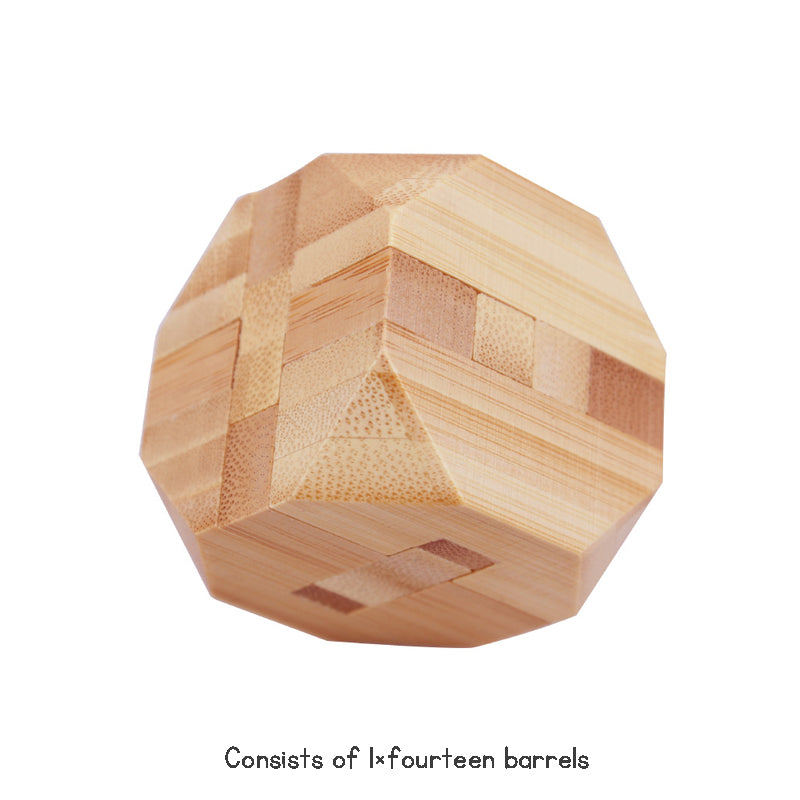 Stress Relief Toys 3D Brain Teaser LuBan Lock Puzzle Toy Building Blocks Learning Toys Unlocking Game Toy  For Kids Adults Gifts