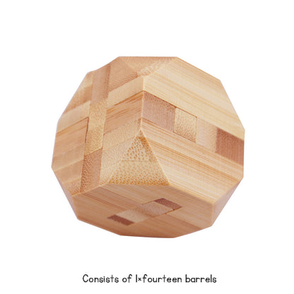 Stress Relief Toys 3D Brain Teaser LuBan Lock Puzzle Toy Building Blocks Learning Toys Unlocking Game Toy  For Kids Adults Gifts