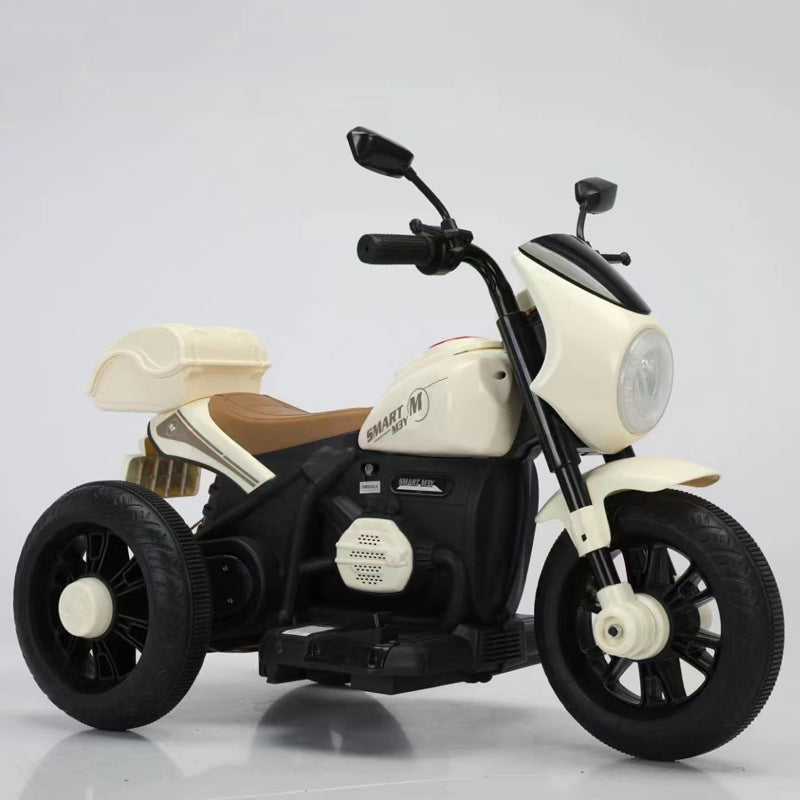 Multifunctional Electric Tricycle Motorcycle for Kids with Lights, Early Learning, and the ability to move forward and backward