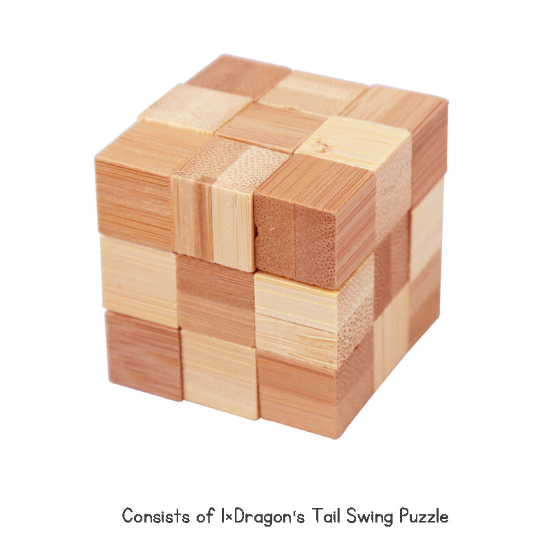 Stress Relief Toys 3D Brain Teaser LuBan Lock Puzzle Toy Building Blocks Learning Toys Unlocking Game Toy  For Kids Adults Gifts