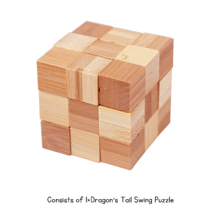 Stress Relief Toys 3D Brain Teaser LuBan Lock Puzzle Toy Building Blocks Learning Toys Unlocking Game Toy  For Kids Adults Gifts