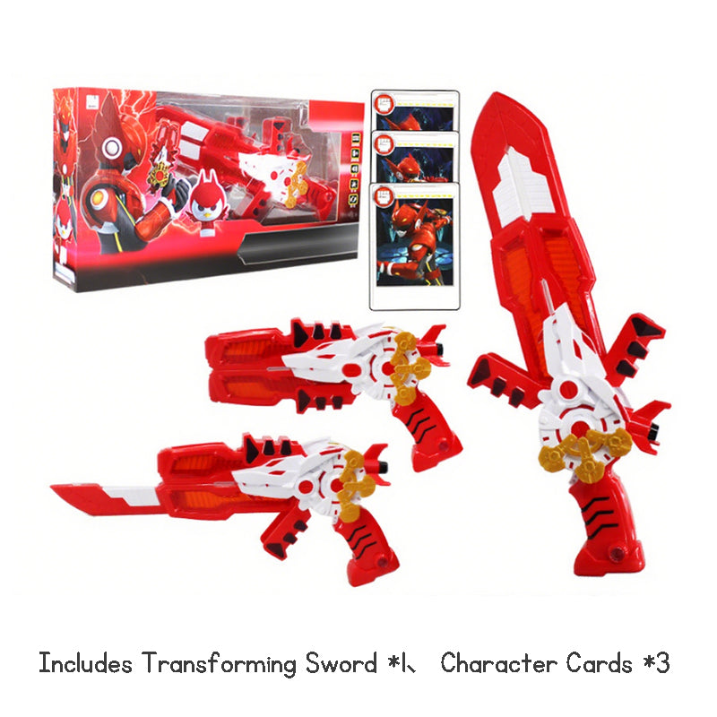 Transformation Sword Toys Sword-gun Toy MiniForce X Toy for Kids
