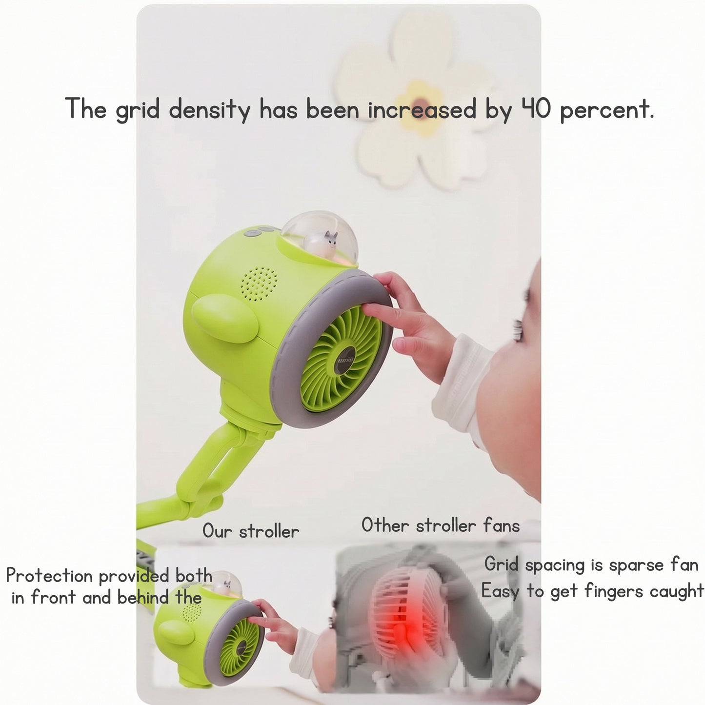Baby Stroller Fan Portable Clip Fan Office Table Fan USB clip fan MIni Office Table Fan