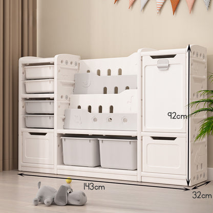 Toy Storage Toy Organizer Toy Storage Box Kids Book Shelf Children Book Shelf Kids Book Rack with White Board