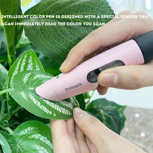 Smart Color Picker Pen Digital Display Intelligent Pen USB Pen Kids DIY Graffiti Painting