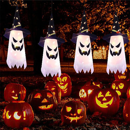 Halloween Decoration Wizard Hat String Light LED Light Scary Atmosphere Indoor Outdoor Home Party Decoration