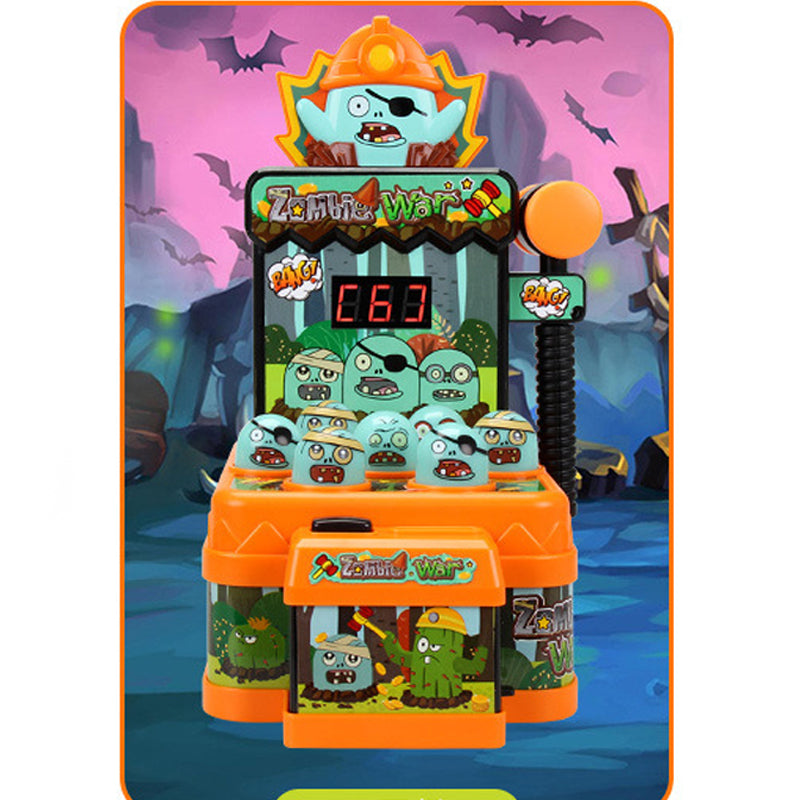 Cartoon Zombie Style Fun Halloween Toy -  Whack-a-Mole Mini Electronic Interactive Hammering & Pounding Toys