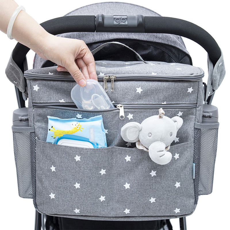 Baby Stroller Bag Organizer Large-capacity Portable Storage Bag For Miscellaneous Items Multi Pocket Storage Bag