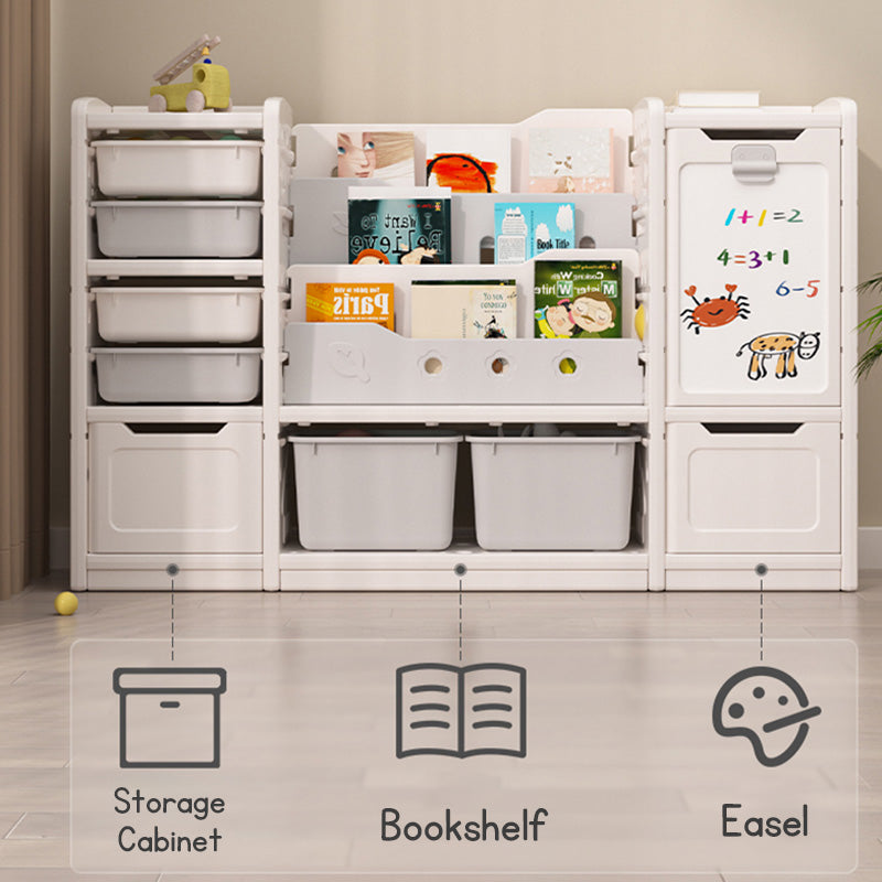 Toy Storage Toy Organizer Toy Storage Box Kids Book Shelf Children Book Shelf Kids Book Rack with White Board