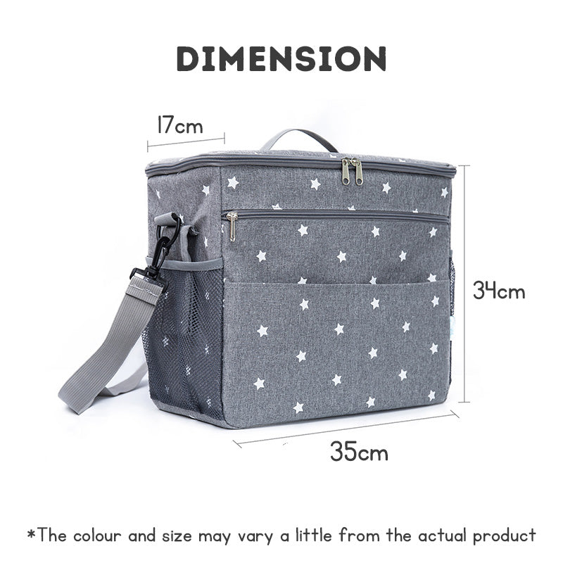 Baby Stroller Bag Organizer Large-capacity Portable Storage Bag For Miscellaneous Items Multi Pocket Storage Bag