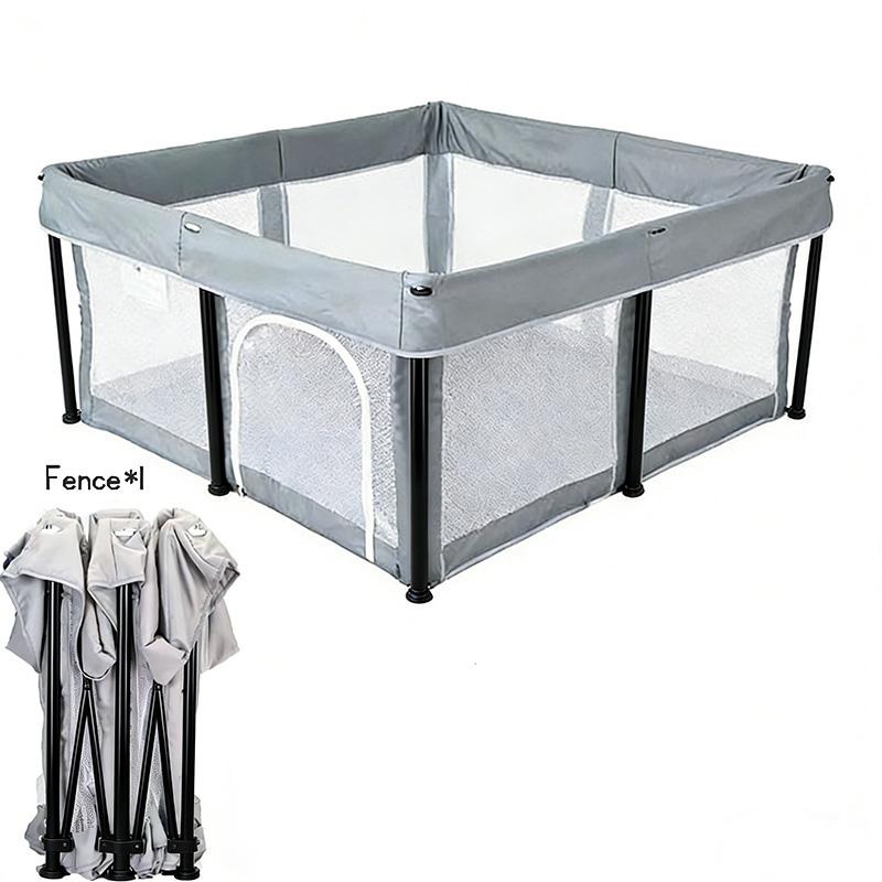 Baby Foldable No Assembly Playpen Travel Portable Fence Safe Play Yard Home Playground